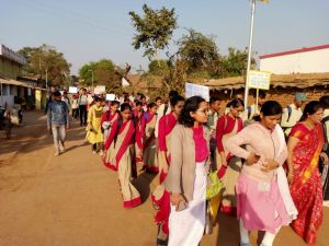 स्वच्छ से सम्बन्धित जागरूकता कार्यक्रम हेतु शैक्षणिक एवं गौठान भ्रमण ग्राम पंचायत गुडेलिया