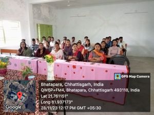 वाणिज्य संकाय द्वारा अतिथि व्याख्यान मार्केटिंग एवं उद्यमिता विकास  28/11/2023