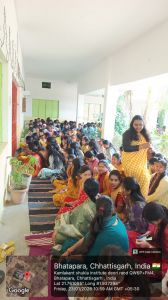 बसंत पंचमी के अवसर पर सरस्वती माँ  का पूजन 